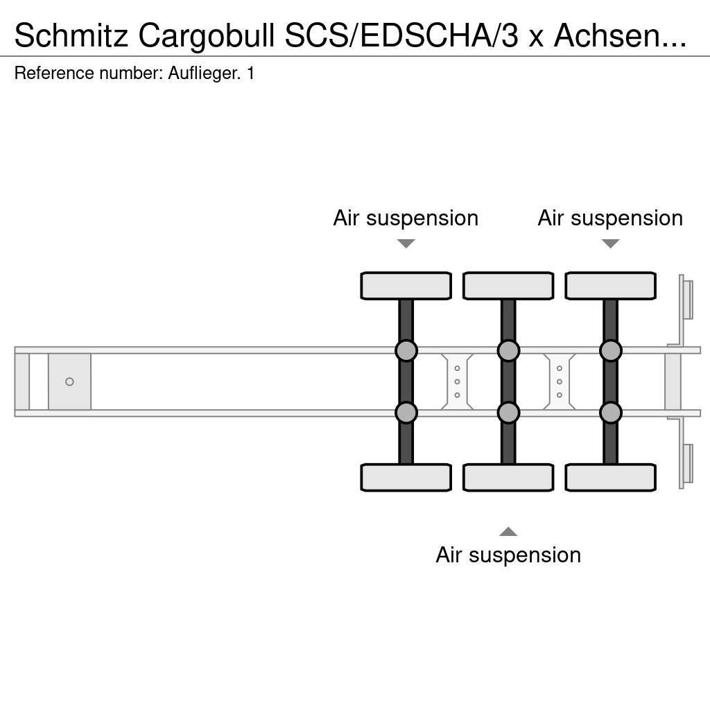 Schmitz Cargobull SCS/EDSCHA/3 x Achsen/Coli Curtainsider semi-trailers