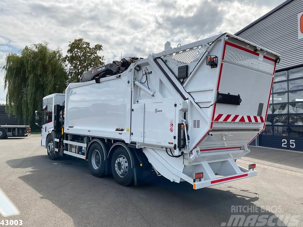 Mercedes-Benz Econic 2630 Euro 6 Hiab 23 Tonmeter laadkraan Waste trucks