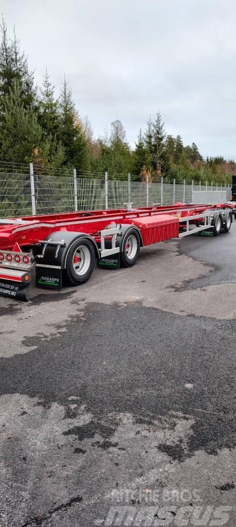  Lastväxlar släp Hakarps Containerframe trailers