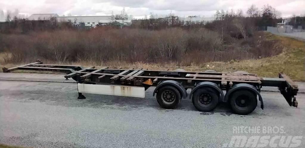 Krone Chassis Gooseneck Containerframe semi-trailers