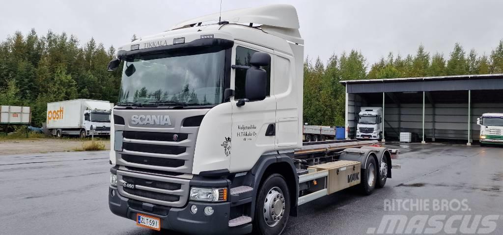 Scania G450 LB6x2*4MNB Container Frame trucks