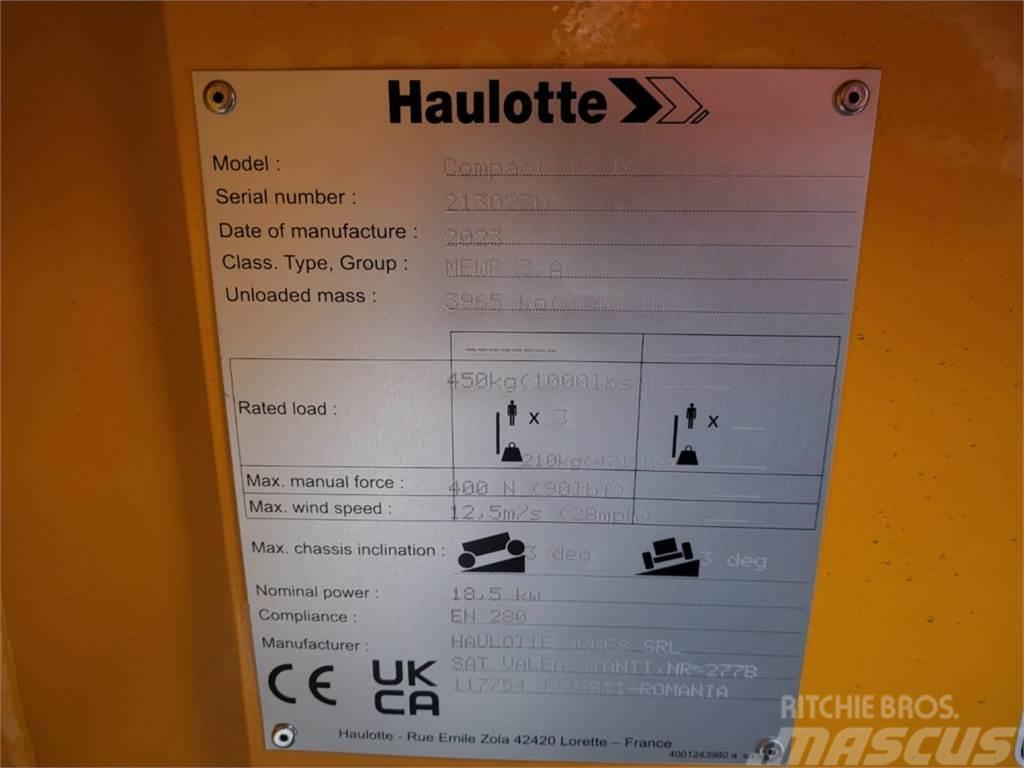 Haulotte COMPACT 12DX Valid Inspection, *Guarantee! Diesel, Scissor lifts