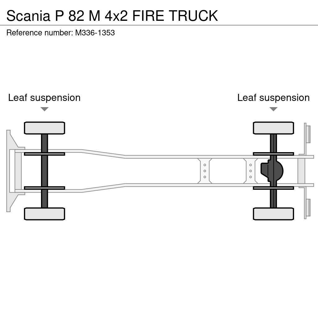 Scania P 82 M 4x2 FIRE TRUCK Fire trucks