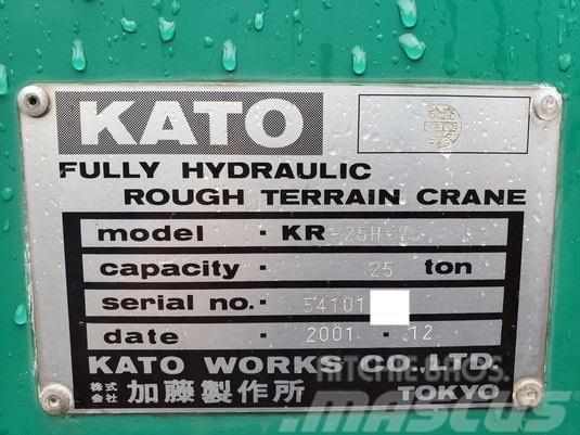 Kato KR25H-V5 Rough terrain cranes