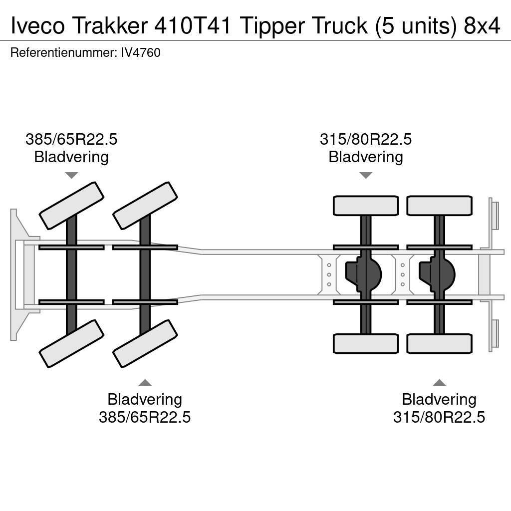 Iveco Trakker 410T41 Tipper Truck (5 units) Tipper trucks