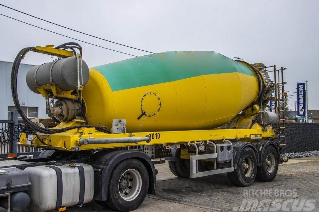  DEBUF BETON MIXER/MALAXEUR/MISCHER-12M³ Other semi-trailers