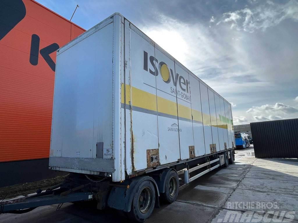 Schmitz Cargobull KO 36 BOX L=12407 mm Box body trailers
