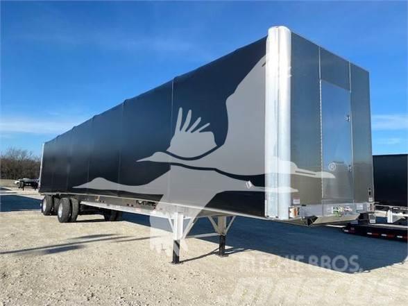 Fontaine 53 x 102 Revolution all aluminum flatbeds CA legal Curtainsider semi-trailers