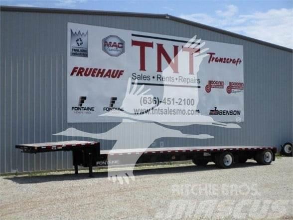 Fontaine (QTY: 25) NEW FONTAINE VELOCITY STEEL DROP DECK Low loader-semi-trailers