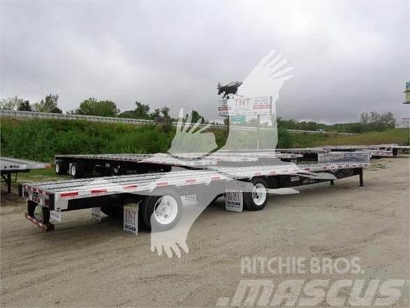Transcraft For Rent-53 x 102 D-Eagle Drop Decks CA legal rear Low loader-semi-trailers