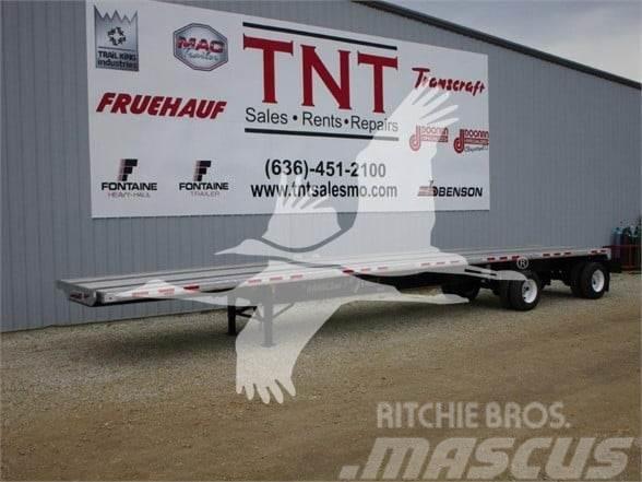 Wabash (FORMERLY TRANSCRAFT) [QTY:75] 48' COMBO FLATBED Flatbed/Dropside semi-trailers