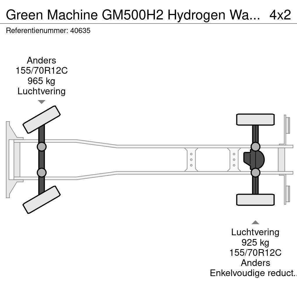 Green Machines GM500H2 Hydrogen Waterstof Sweeper Sweeper trucks