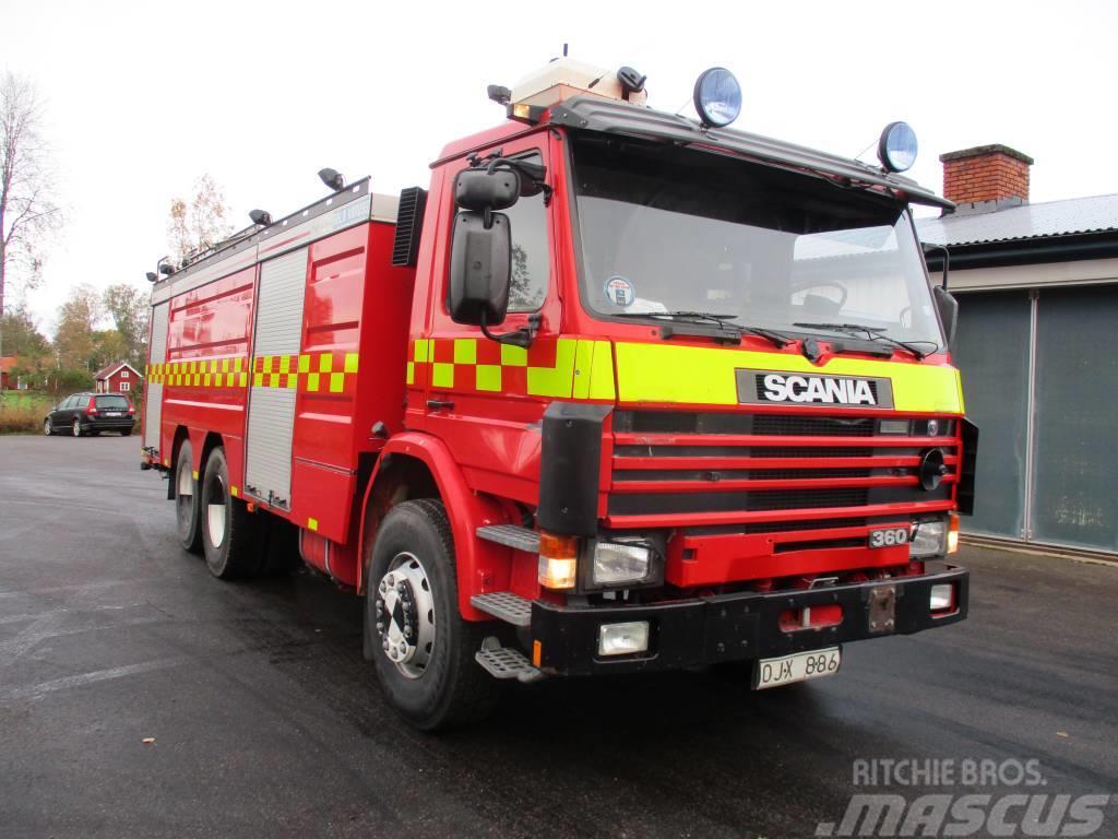 Scania P113hl 6x2 Fire trucks