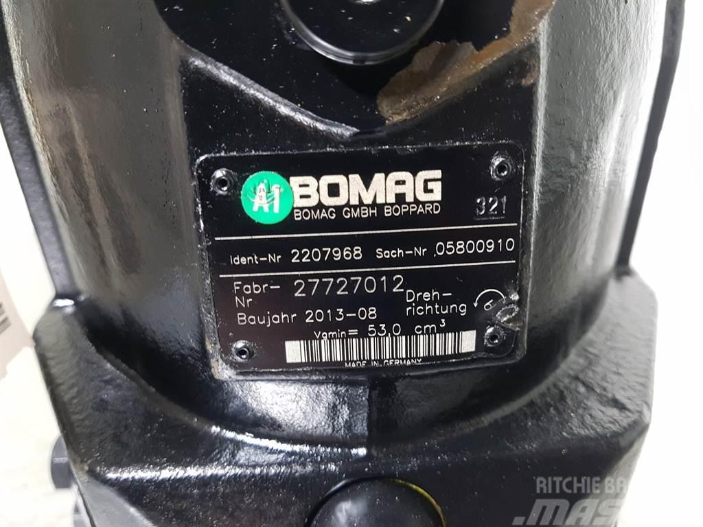 Bomag 05800910-Rexroth A6VM107-R902207968-Drive motor Hydraulics