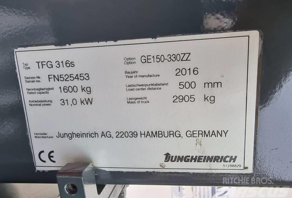 Jungheinrich TFG 316 S LPG trucks