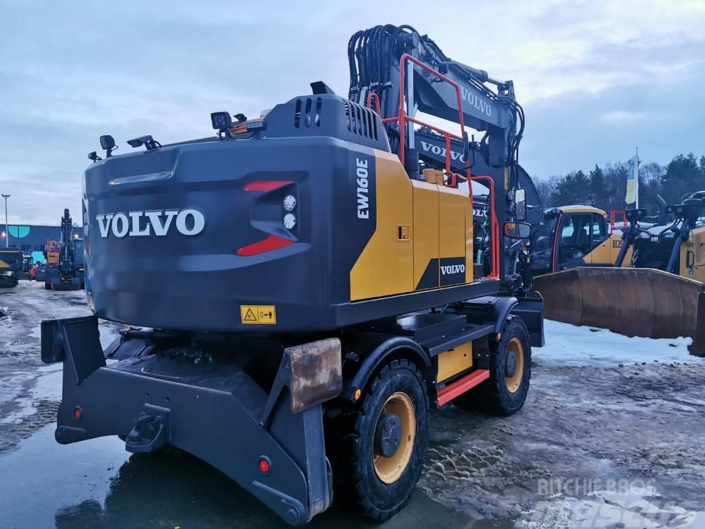 Volvo EW160E Wheeled excavators