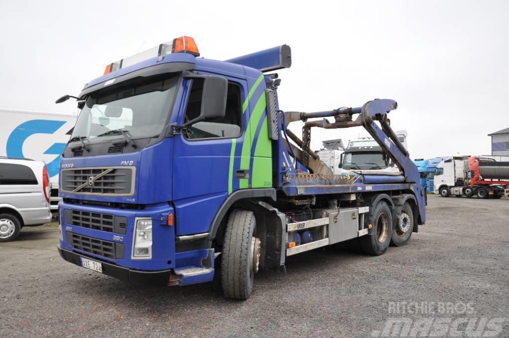 Volvo FM-380 6*2 Skip loader trucks
