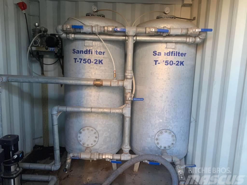  Mobil water treatment plant container 5 foot Mobil Wasteplants