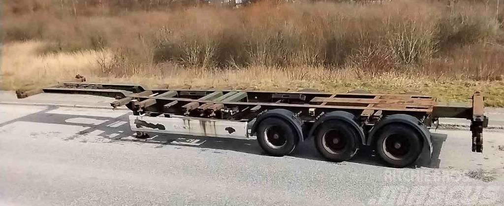 Krone Chassis Gooseneck Containerframe semi-trailers
