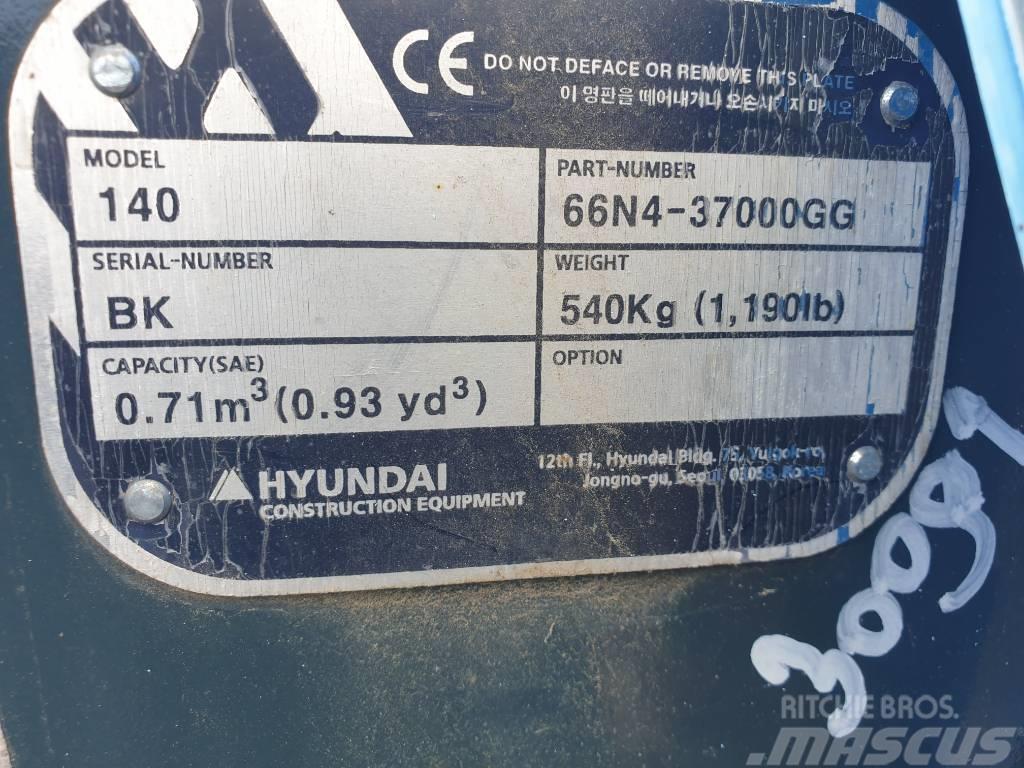 Hyundai Excavator digging bucket 140 66N4-37000GG Buckets