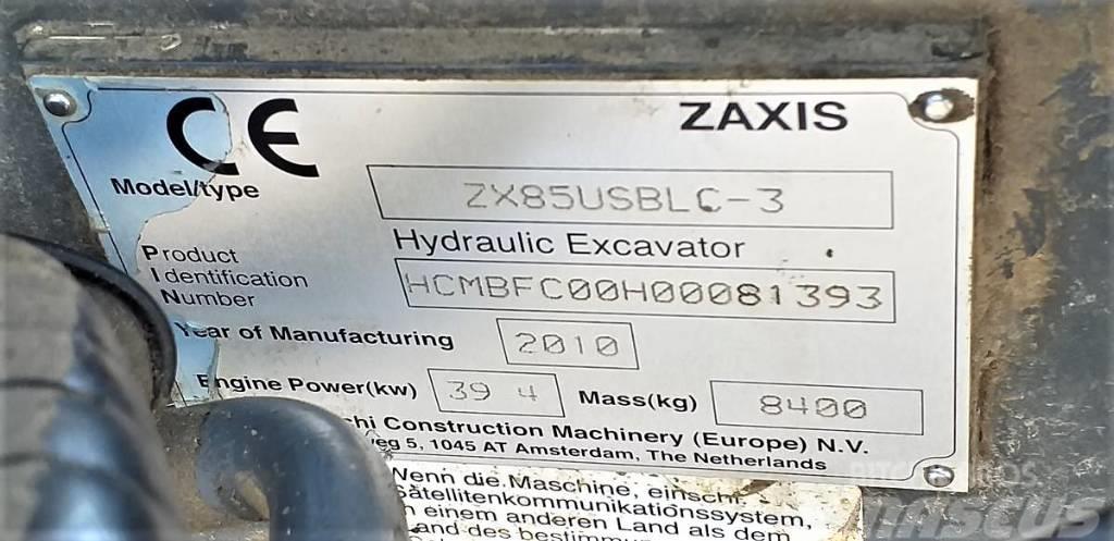  Midikoparka gąsienicowa HITACHI ZX 85 USBLC-3 Midi excavators  7t - 12t