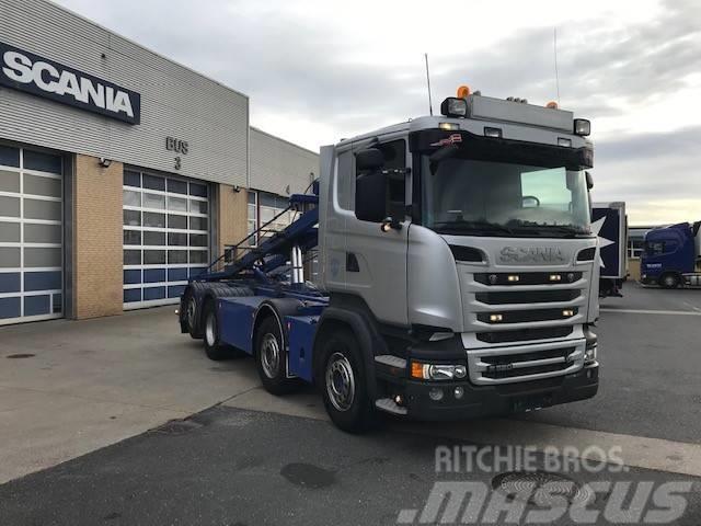 Scania R520 Cable lift demountable trucks