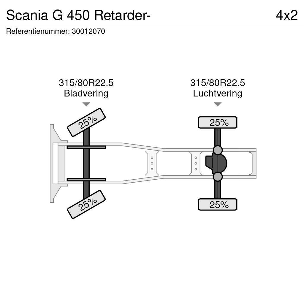 Scania G 450 Retarder- Tractor Units