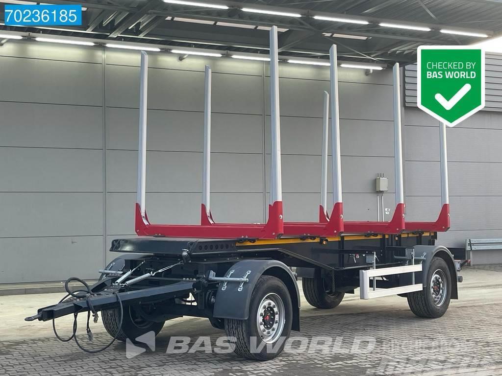 Euromix MTP 2A-CAT Wood Holztransport Timber trailers