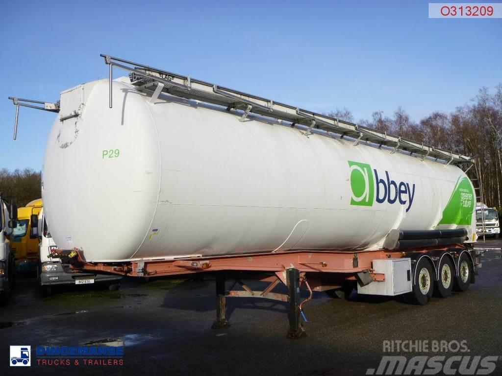 LAG Powder tank alu 60.5 m3 (tipping) Tanker semi-trailers