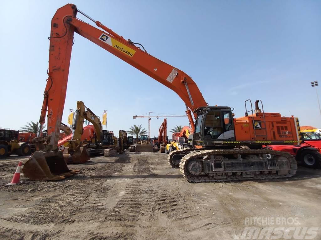 Hitachi ZX670-5G (20m longreach - Abu Dhabi) Long reach excavators