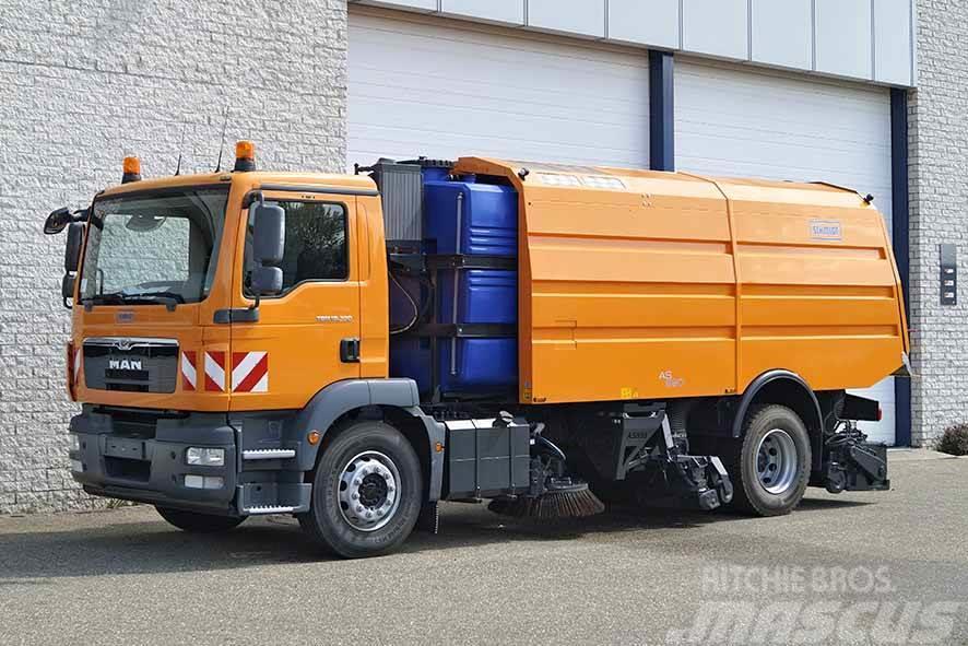 MAN TGM 18.330 BB SWEEPER TRUCK (4 units) Sweeper trucks