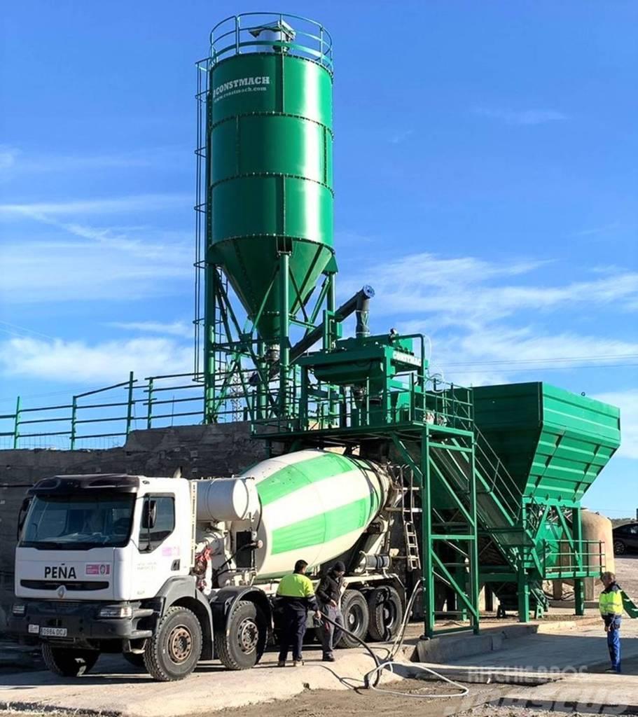 Constmach Dry Type Concrete Batching Plant 60 M3/H Concrete Batching Plants