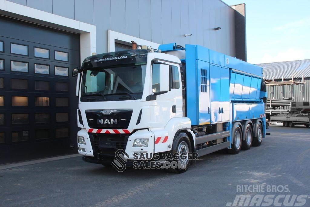 MAN TGS 35.480 RSP 2016 Saugbagger Combi / vacuum trucks