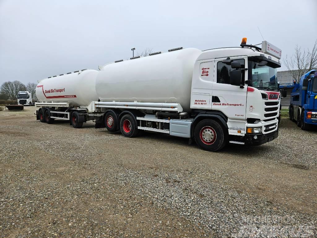 Scania R520 6x2 //V8// Silo - Pellets // 26.000 liter Tanker trucks