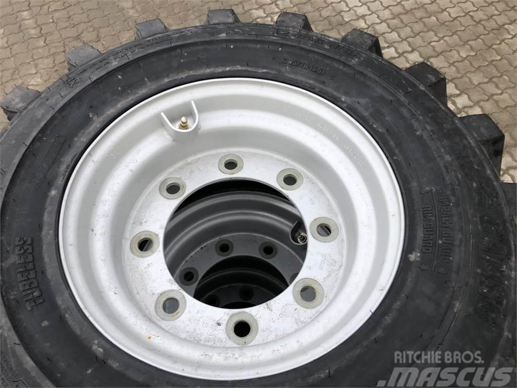  Øvrige 4 stk. kompl. hjul, MT625 Tyres, wheels and rims
