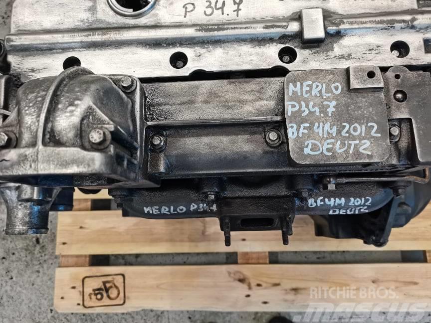Merlo P 34.7 {Deutz BF4M 2012}  intake manifold Engines