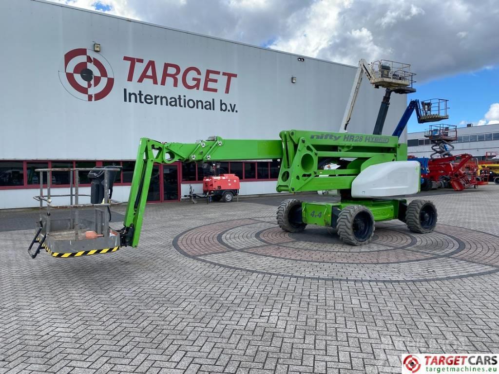 Niftylift HR28 HyBrid 4x4 Articulated Boom Work Lift 2800cm Compact self-propelled boom lifts