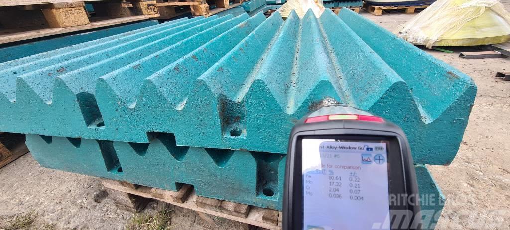 Parker RT16 jaw crusher wear plates Mobile crushers
