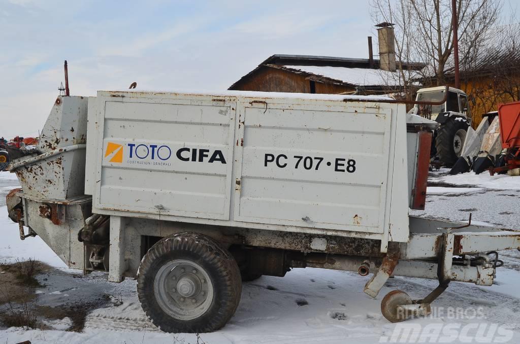 Cifa PC 707 Concrete pump trucks
