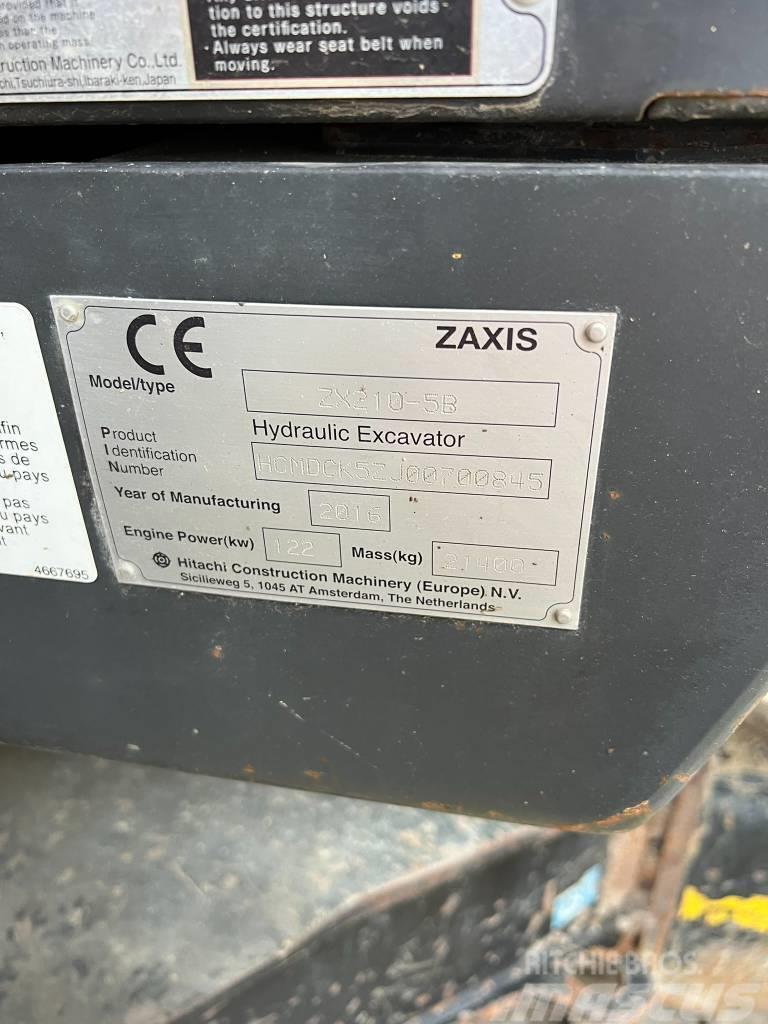 Hitachi ZX210LC Crawler excavators
