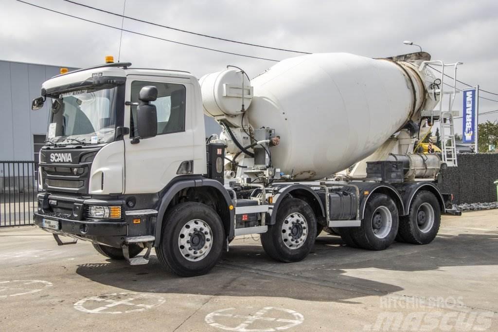 Scania P370+MIXER 9M³ Concrete trucks
