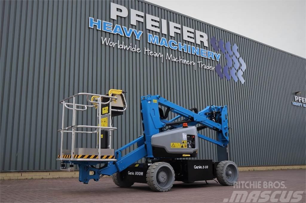 Genie Z33/18 New, Electric, 12m Working Height, 5.50m Re Articulated boom lifts