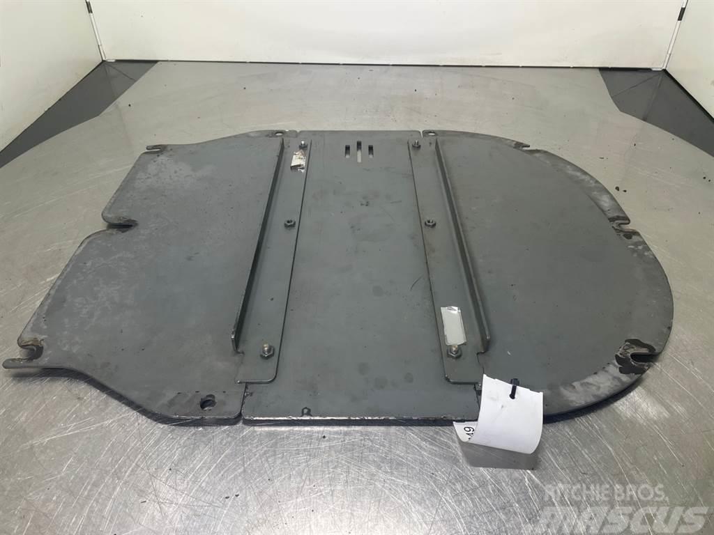 Liebherr A934C-10063344/10063347/10063374-Protective sheet Chassis and suspension