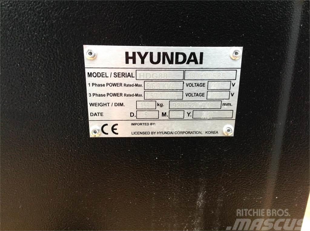 Hyundai Aggregaat HDG 88 Petrol Generators