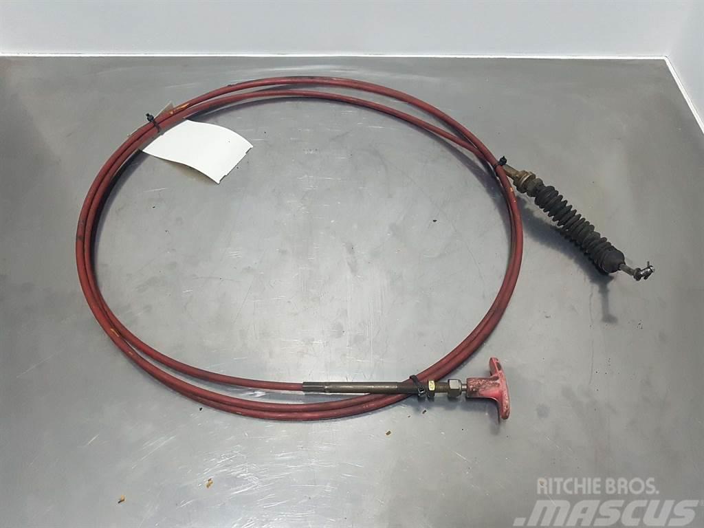 Liebherr L541-Morse 231388-Stop cable/Abstellzug Chassis and suspension