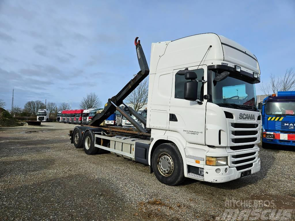 Scania R440 6x2/4 - Abrollkipper - with hook and retarder Hook lift trucks