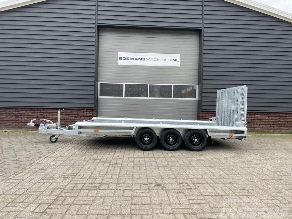  Vlemmix machinetransporter 3 asser NIEUW 3500 kg 4 Vehicle transport trailers