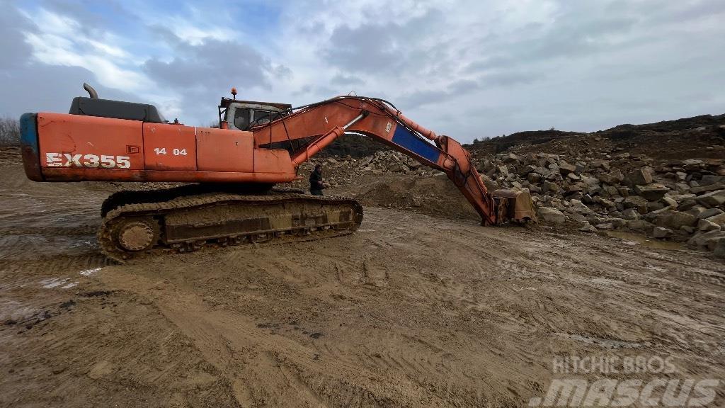 Hitachi EX 355 Crawler excavators