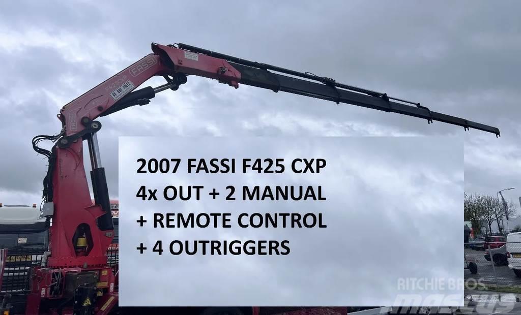 Fassi F425CXP + REMOTE + 4 OUTRIGGERS - 4x OUT + 2 MANUA Other components