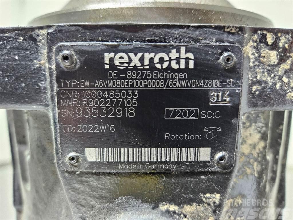 Wacker Neuson 1000485033-Rexroth A6VM080EP-Drive motor Hydraulics